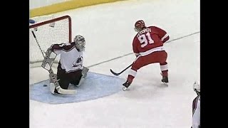 2002 Playoffs Red WingsAvalanche Series Highlights [upl. by Rye]