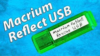 Create Macrium Reflect Rescue USB  Detailed Instructions [upl. by Hufnagel]