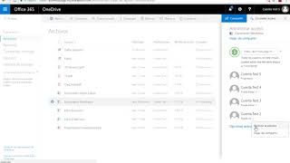 Onedrive  Gestionando Permisos [upl. by Akinohs]