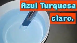 115 Azul turquesa tem um segredinho [upl. by Acinyt]