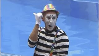 Hilarious Mime Improv at SeaWorld Orlando [upl. by Missak]