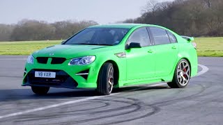 Vauxhall VXR8 GTSR  Chris Harris Lap  Extra Gear Top Gear [upl. by Ydnik864]