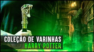 MINHA COLEÇÃO DE VARINHAS OFICIAIS DE HARRY POTTER  ATUALIZADA [upl. by Adnyc]