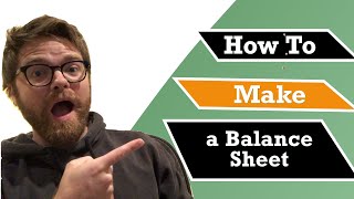 How to Make a Balance Sheet Fast [upl. by Miarhpe]