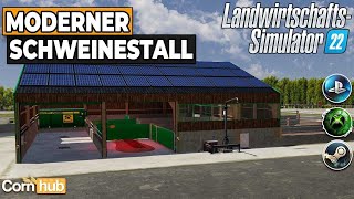 LS22 Mods  Moderner Schweinestall  LS22 Modvorstellung [upl. by Liahcim347]