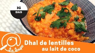 LENTILLES CORAIL AU LAIT DE COCO  IG BAS 26 [upl. by Art405]