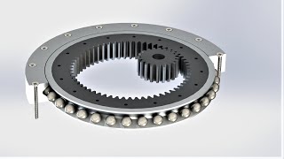 Slew Bearing Design amp Manufacture [upl. by Choo779]