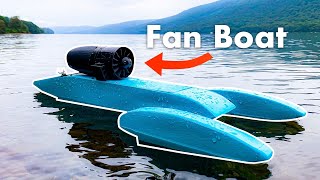 Fan Powered RC Airboat [upl. by Bendicty]