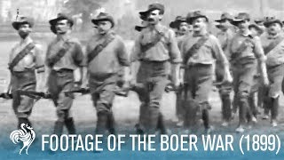 Rare War Footage from The Boer War 1899  War Archives [upl. by Schiff]