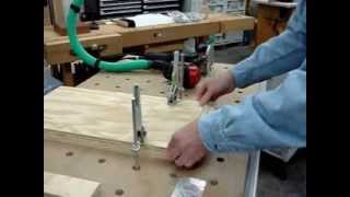 Demo using Festool Domino for Casework [upl. by Oinotla]