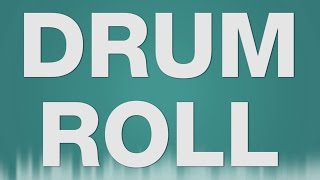 Drum Roll SOUND EFFECT  Trommelwirbel Snare Crash Preisverleihung Drumroll Sound [upl. by Ramunni]