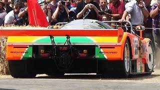 Mazda 787B LOUD 4 Rotor Sound amp Idle on Track [upl. by Burney394]