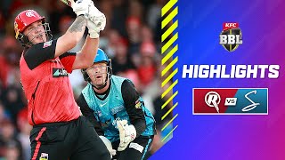 Melbourne Renegades v Adelaide Strikers Match Highlights  BBL14 [upl. by Petulah]