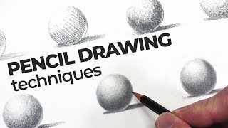 Pencil Drawing Techniques [upl. by Gnanmos413]