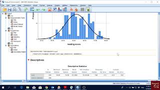 SPSS 8 Normal Distribution Test in 3 Approaches [upl. by Avivah202]