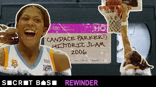 Candace Parkers historic dunk deserves a deep rewind  2006 NCAA Tournament [upl. by Dnaltruoc253]