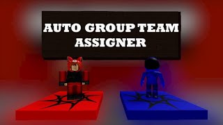 Auto Group Team Changer  Roblox [upl. by Dustie336]