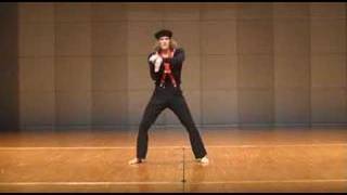 Cool Mime Tyson Eberly Mime Performance Part 2 [upl. by Enialedam733]