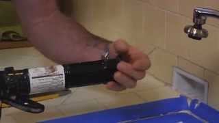 How to Replace Sink Caulking [upl. by Euqinu]