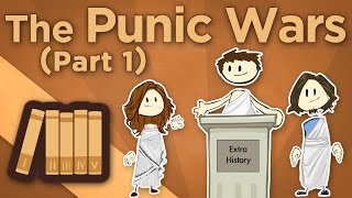 Rome The Punic Wars  The First Punic War  Extra History  Part 1 [upl. by Scoville776]