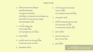 GLORY TO GOD Song of the Neocatechumenal Way [upl. by Florette]