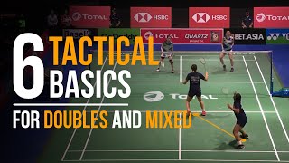 Badminton Tactics Basic Strategies for Doubles and Mixeddoubles  with Gronya Somerville [upl. by Lambertson]