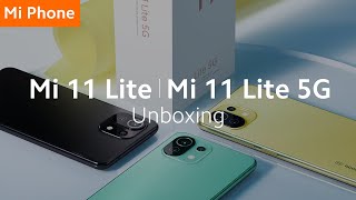 Mi 11 Lite 5G​  ShowYourStyle​ Unboxing [upl. by Selegna]