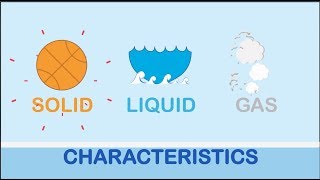 K12 Grade 3  Science Characteristics of Solid Liquid and Gas [upl. by Douty]