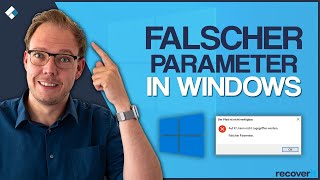 Externe Festplatte Falscher Parameter unter Windows 1110  2024 [upl. by Notnef831]