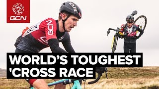 Racing The Worlds Toughest CycloCross Race  GCN Presenter Challenge [upl. by Westlund]