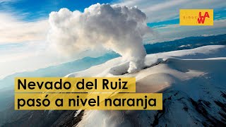 Actividad del volcán Nevado del Ruiz [upl. by Hoshi]