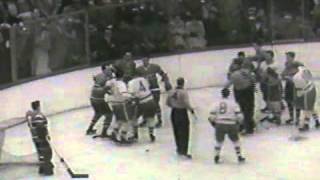 1954 Stanley Cup Finals Highlight Film  Canadiens vs Red Wings [upl. by Idieh]