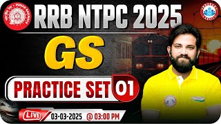 RRB NTPC GS Classes 2025  RRB NTPC GS Practice Set 01  GS for RRB NTPC  GS By Naveen Sir [upl. by Sivrup]