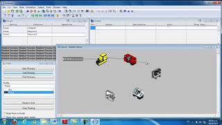 Ejercicio5 PROMODEL  Simulación [upl. by Kilk]