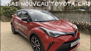 ESSAI TOYOTA CHR  Hybride et puissance compatibles [upl. by Epps125]