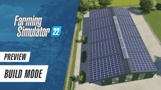 Preview The new build mode in Farming Simulator 22 [upl. by Gerhan]