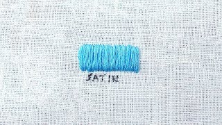 How to do a Satin Stitch [upl. by Rosane924]