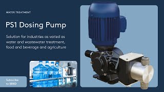 Introducing the SEKO PS1 amp PS2 Plunger Piston Dosing Pumps [upl. by Ardelia]