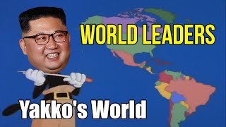 Yakkos World but 200 World Leaders Singing [upl. by Ardnait839]