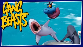 SKY SHARK ATTACK  Gang Beasts 306 [upl. by Idac]