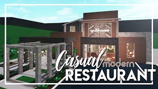 Welcome to Bloxburg Casual Modern Restaurant [upl. by Xavier]