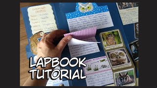 LAPBOOK  Tutorial [upl. by Dis209]