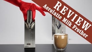 Aerolatte Milk Frother  Exclusive Review [upl. by Rehpetsirhc129]