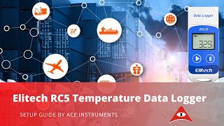 Elitech RC5 USB Temperature Data Logger [upl. by Immaj]