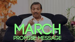 March promise message 2019  BroMohan C Lazarus [upl. by Assenna]