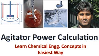 Agitator Power CalculationChemicalMahi [upl. by Onairda269]