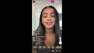 Isabela Merced  Behind the Music on Instagram Live [upl. by Leverett]