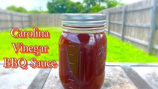 TASTY Homemade Carolina Vinegar BBQ Sauce Recipe [upl. by Cain]