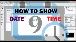 How to show Date and Time in Visual basic 60 [upl. by Solana613]