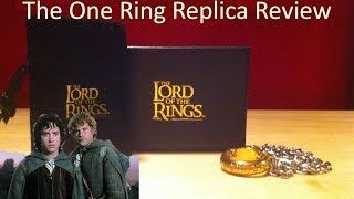 LOTR The One Ring Replica Review [upl. by Nellda]